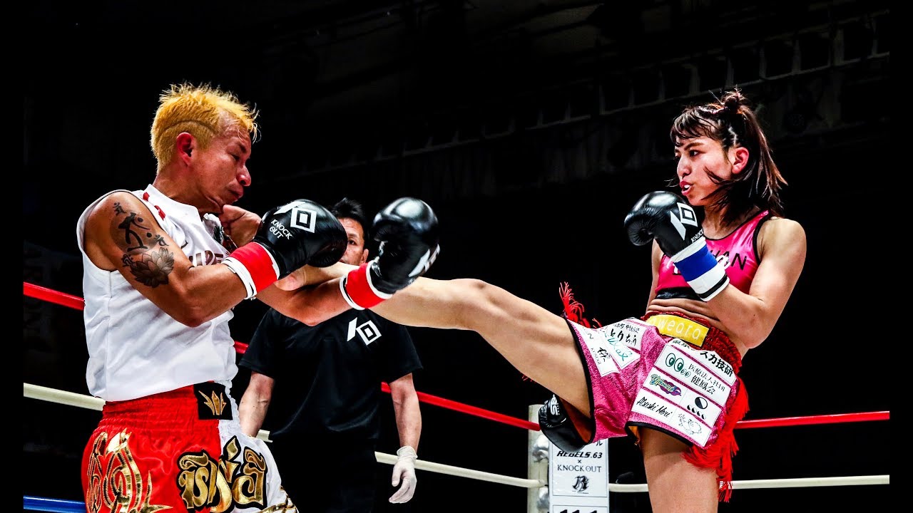 MIREYvsぱんちゃん璃奈『 KNOCK OUT × REBELS 』第4試合 background