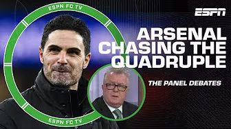 Steve Nicol explains why Arsenal’s quadruple pursuit is ‘NOT POSSIBLE’ | ESPN FC