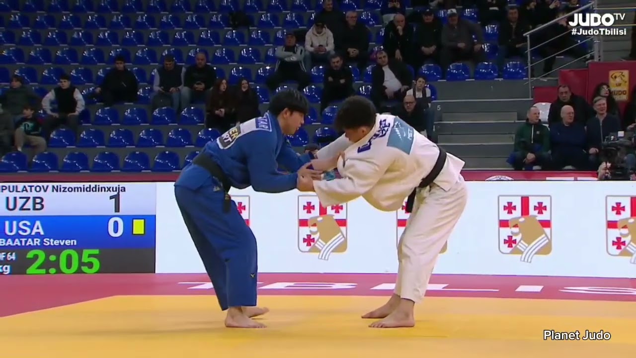 Nizomiddinxuja TOSHPULATOV 🇺🇿 🆚️ Steven BOLDBAATAR 🇺🇲 | 1/32финала/-73кг | Большой Шлем Тбилиси 2026