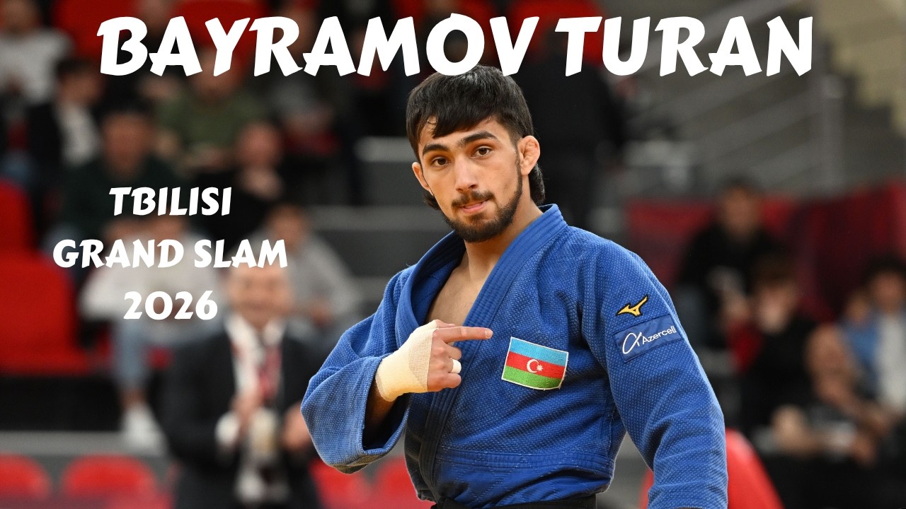 BAYRAMOV Turan complete competitions at Tbilisi Grand Slam 2026