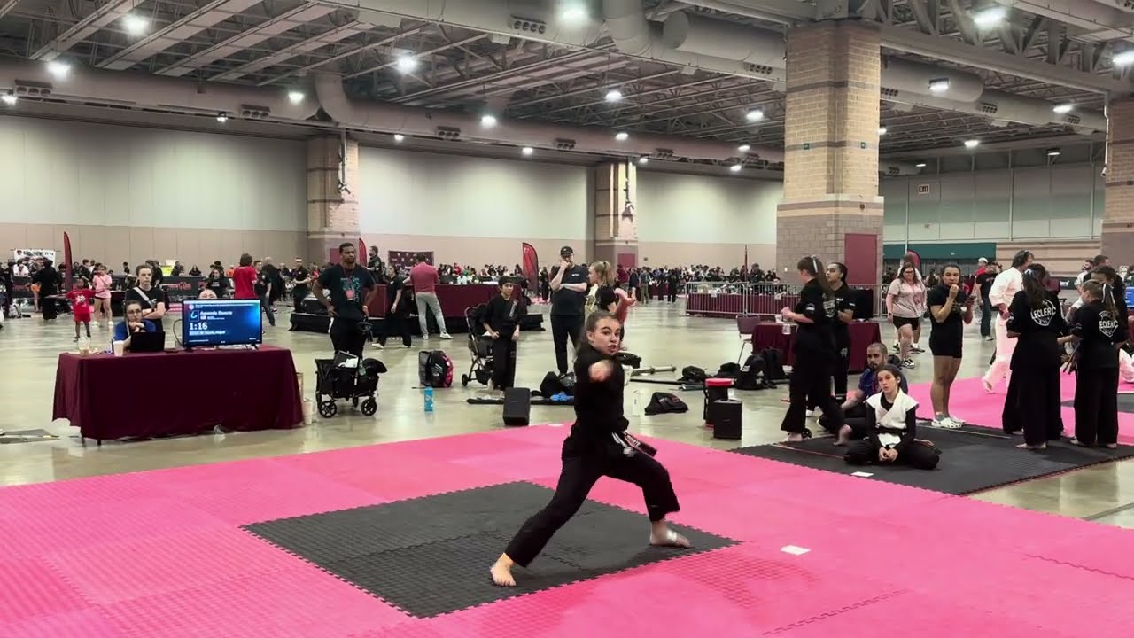 Amanda Duarte 12-13 Girls Extreme Forms - AmeriKick Internationals 2024