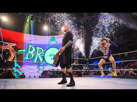 Riddle Entrance on SmackDown: WWE SmackDown, April 22, 2022 background