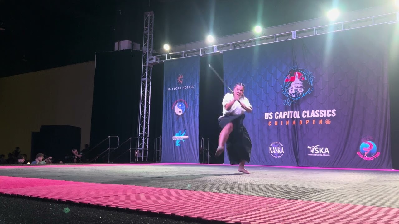 Melina Pecci Women's Traditional Weapons Overall Grand Championship - US Capitol Classics 2024 background