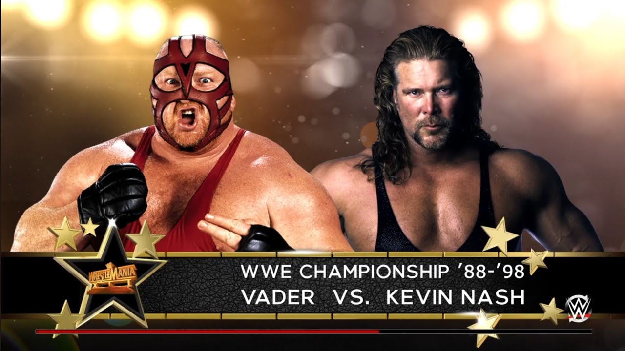 Vader vs Diesel. WWE 2K16