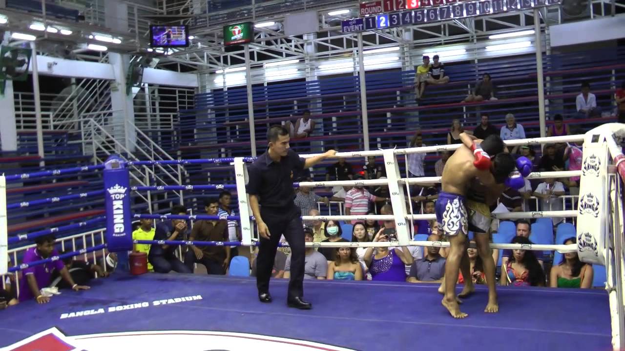 Sun (Sinbimuaythai) Red Fighting @ Bangla Stadium background