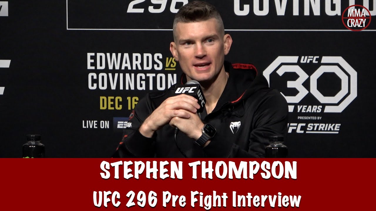 Stephen Thompson wants Leon Edwards after Shavkat Rakhmonov “I can take him out”