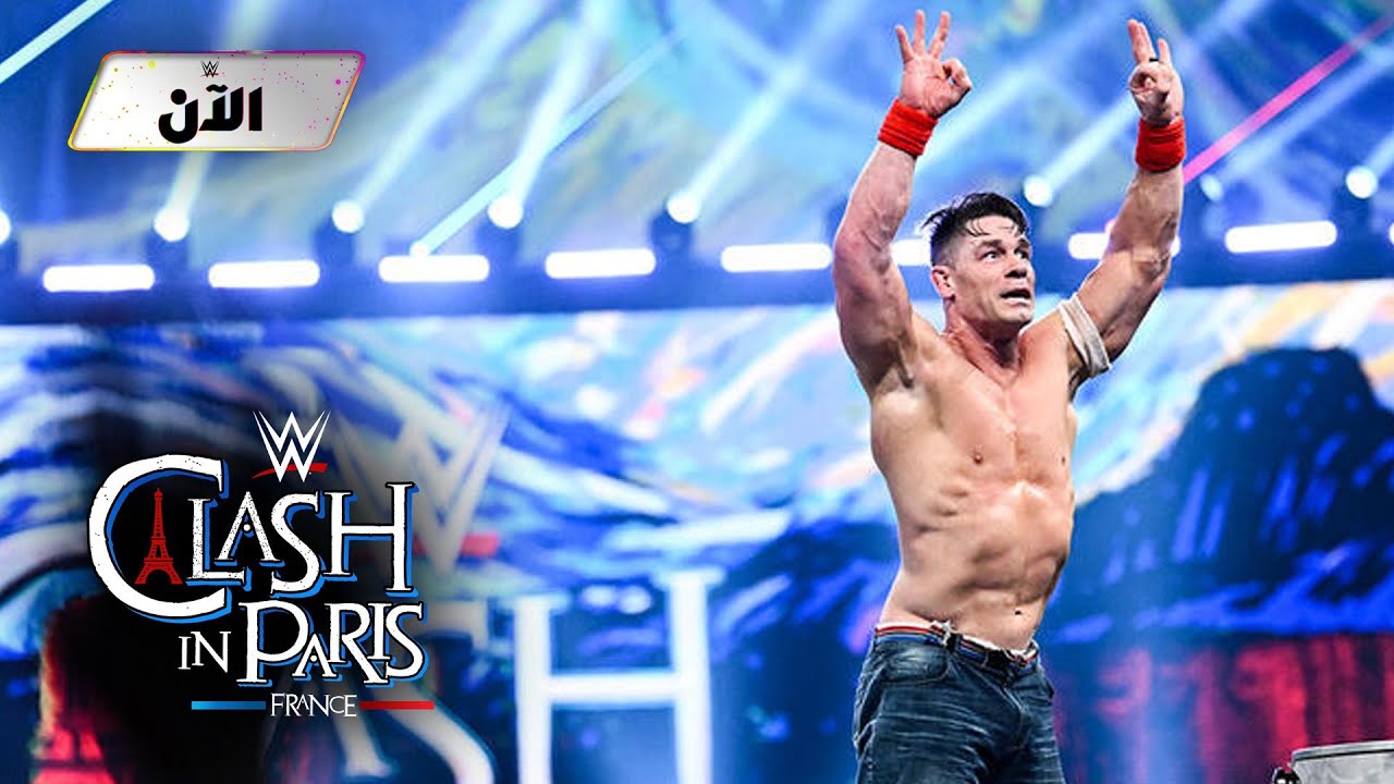 نتائج عرض كلاش إن باريس – WWE الآن background