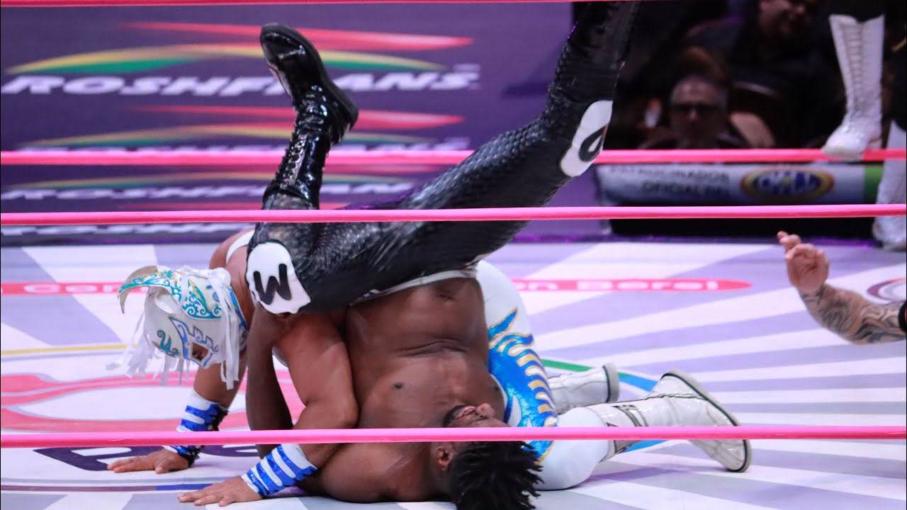 CMLL: La Fuerza Poblana Vs La Ola Negra