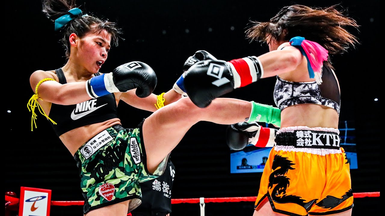 「荒井穂乃香vs山上都乃」テレ・マーカー Presents KNOCK OUT CHAMPIONSHIP.1 第1部・第1試合 background