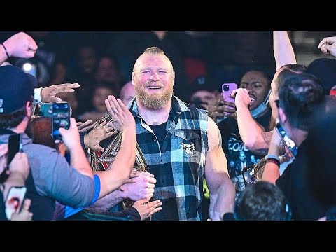 Brock Lesnar Entrance in BEAST MODE!: WWE SmackDown, March 25, 2022 backdrop