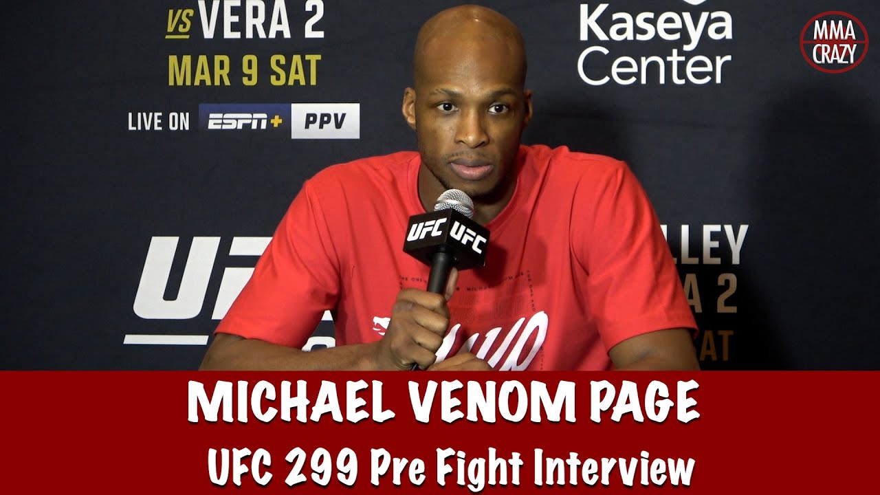 Michael Page responds to Ian Garry comments, first Live Podcast during fight vs. Kevin Holland background