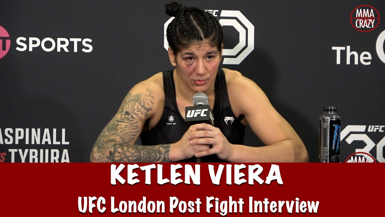 Ketlen Viera says doesn’t make sense for Julianna Pena to fight for the title | UFC London