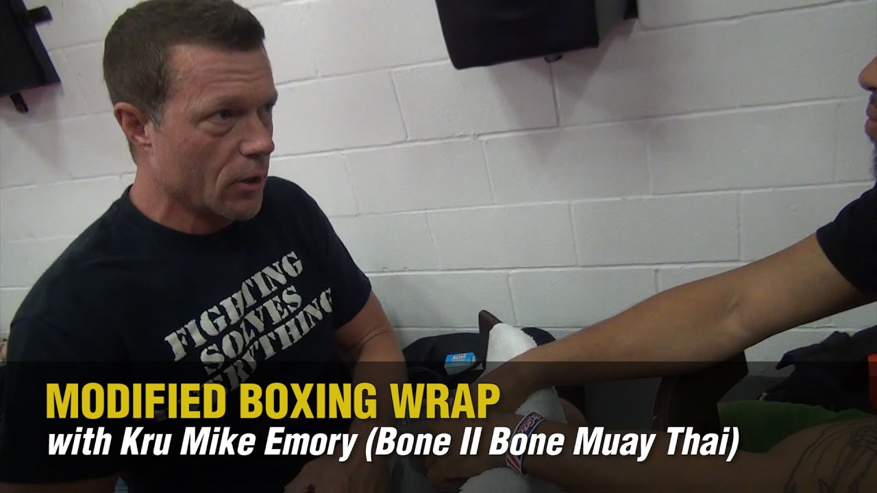 Kru Mike Emory – Modified Boxing Wrap background
