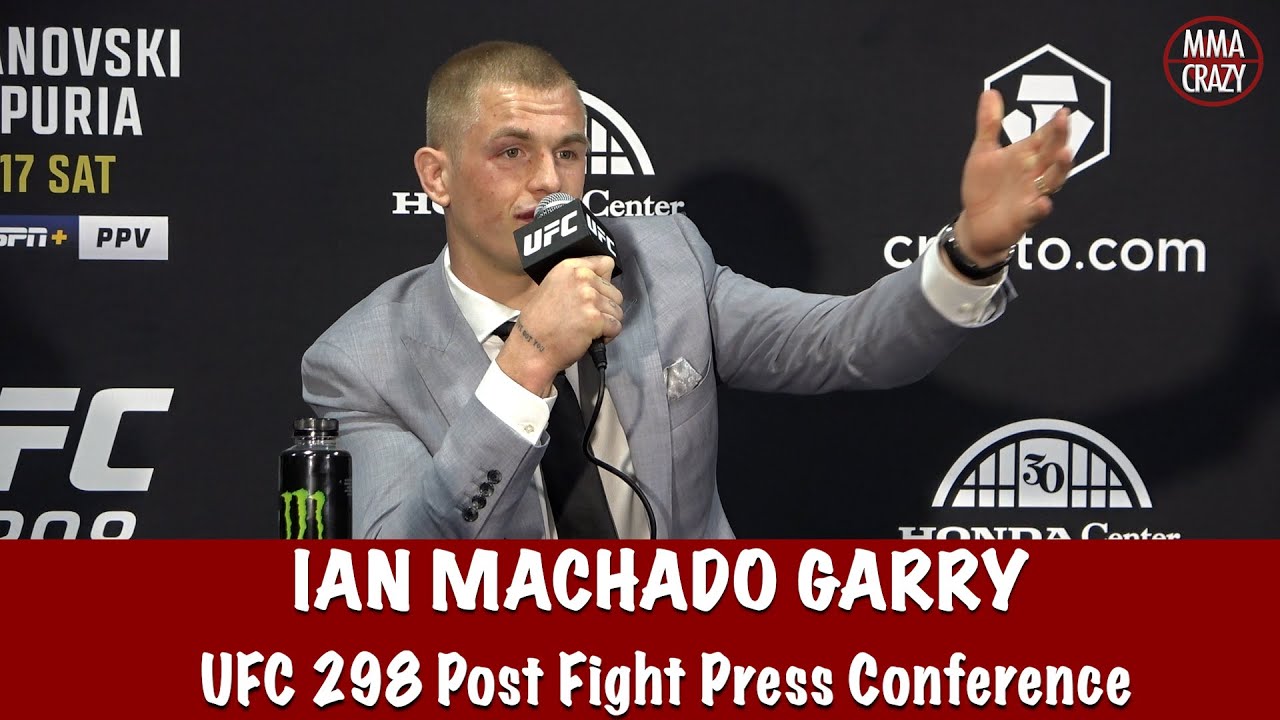 Ian Garry rips reporter for criticism, calls Colby Covington “a piece of sh*t” wants to choke him