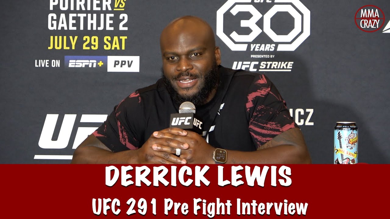 Derrick Lewis speaks on weight issue, passing out & almost pulled out of last fight prior to UFC 291