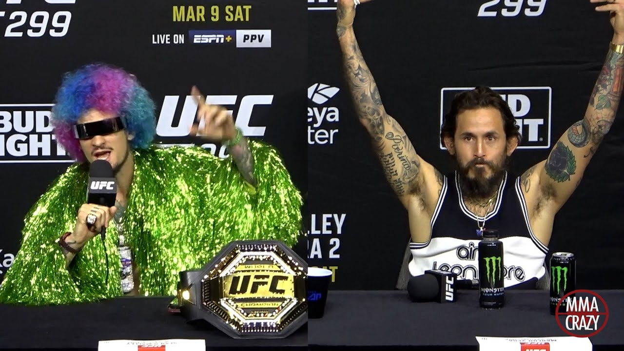 Sean O’Malley vs. Marlon Chito Vera Press Conference Highlights UFC 299 background