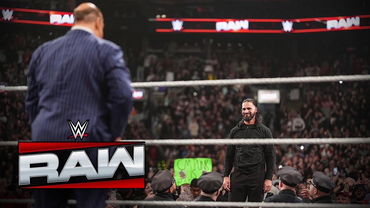 لقبض على سيث رولينز بعد الاعتداء على بول هيمان – راو ٢٣ مارس ٢٠٢٦