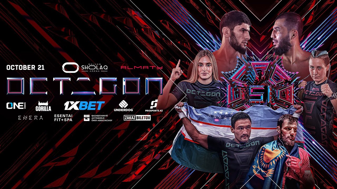 OCTAGON 51: Давлятов vs Курбанов, Шохасан Мирзаматов, Даидов, Упучук, Савичева vs Дюжикова background