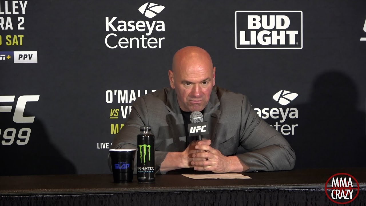 UFC 299: O'Malley vs. Vera 2 Post Fight Press Conference Live Stream background