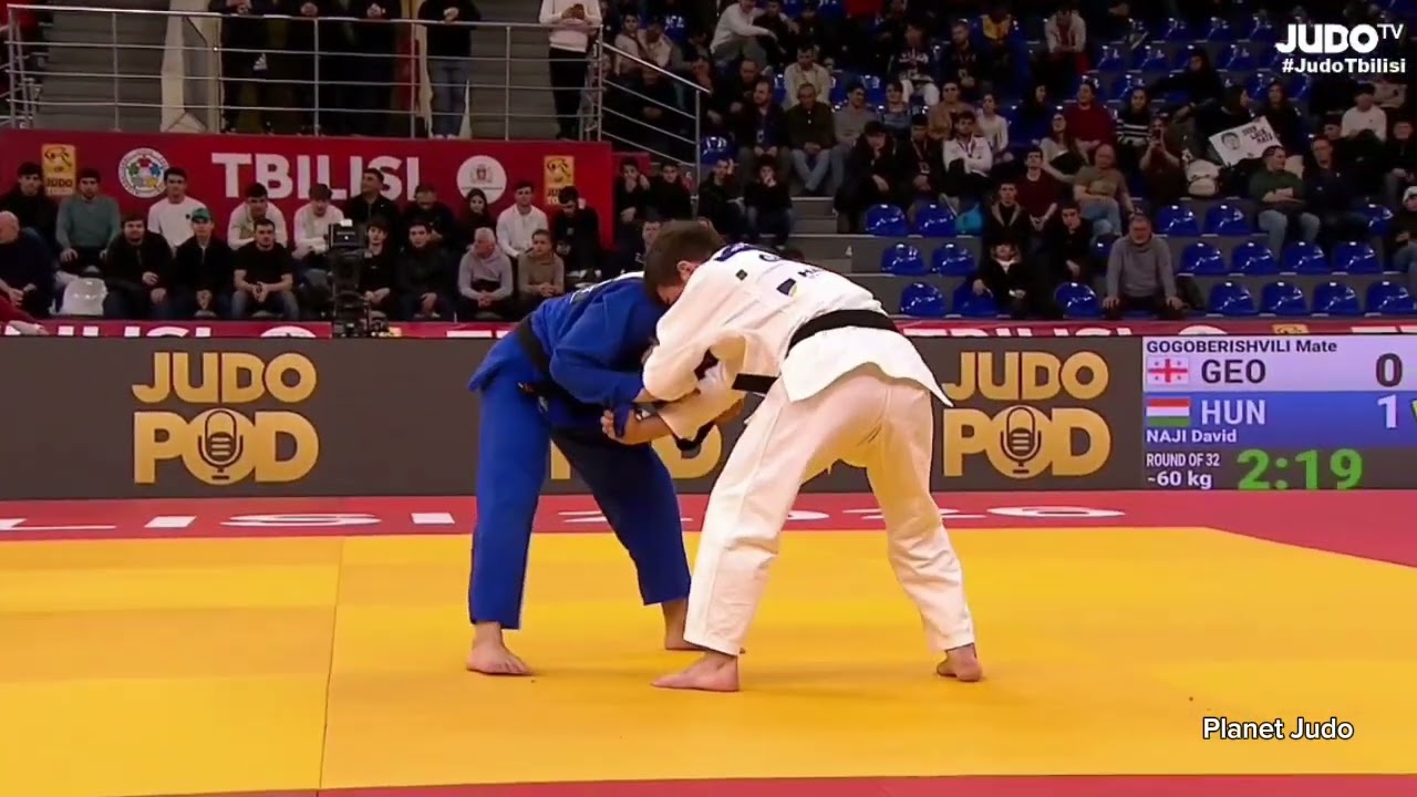 Mate GOGOBERISHVILI 🇬🇪 🆚️ David NAJI 🇭🇺 | 1/16финала/-60кг | Большой Шлем Тбилиси 2026