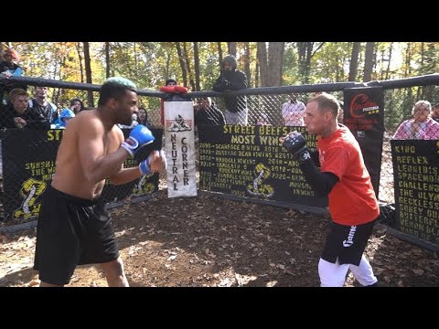 STREETBEEFS | BLACK GOKU vs KIDD BUU background
