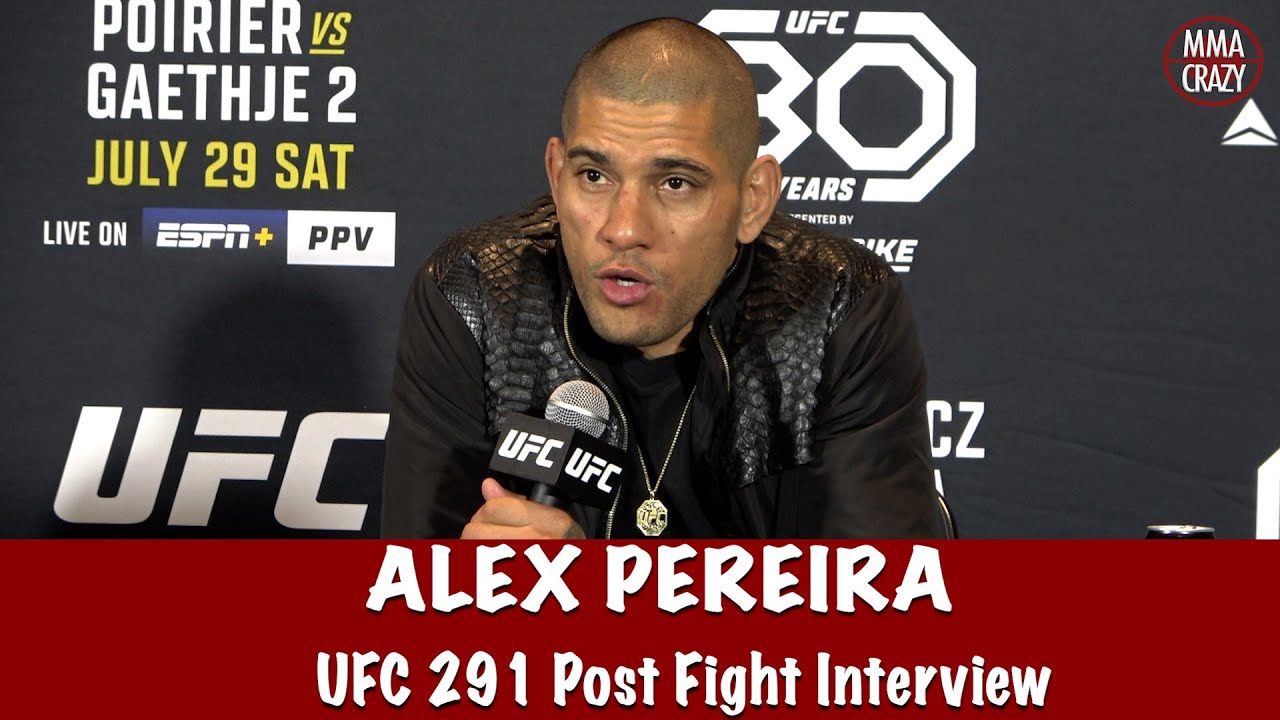 Full Alex Pereira UFC 291 Post Fight Press Conference