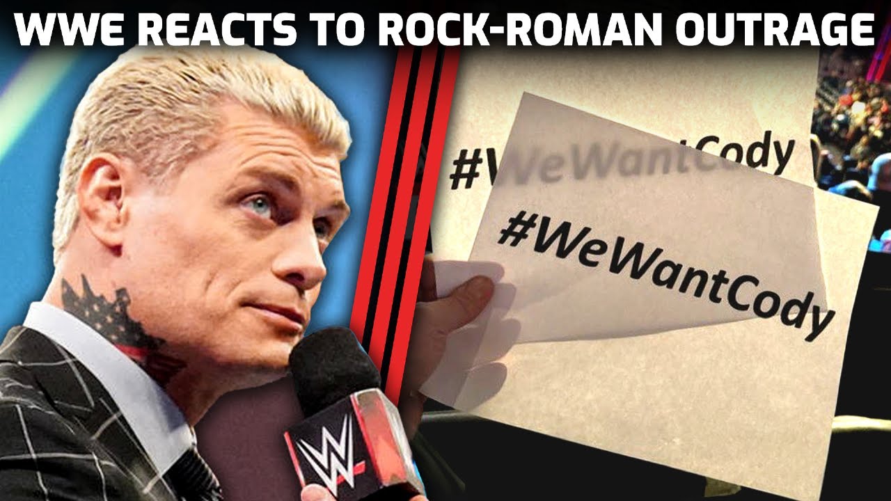 #WeWantCody: Rock vs Roman Outrage & WWE's Reaction background