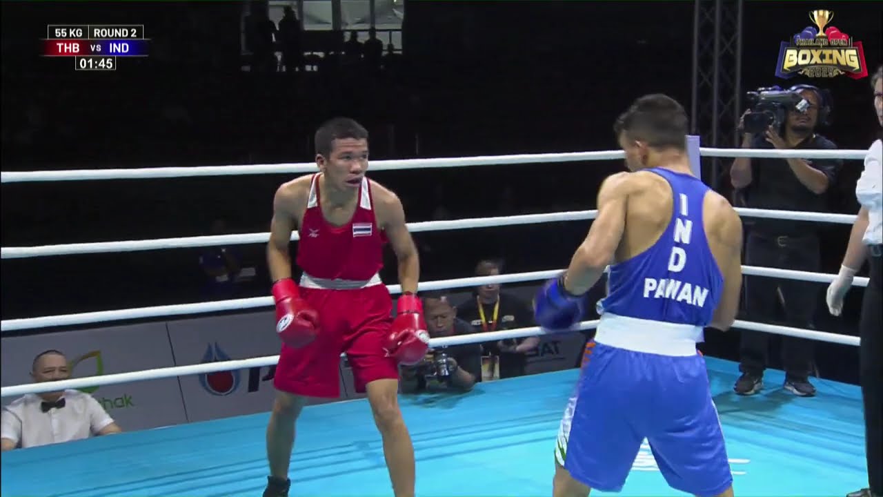Pawan Bartwal (IND) vs. Thanarat Saengphet (THA) Thailand Open 2025 (55kg) background