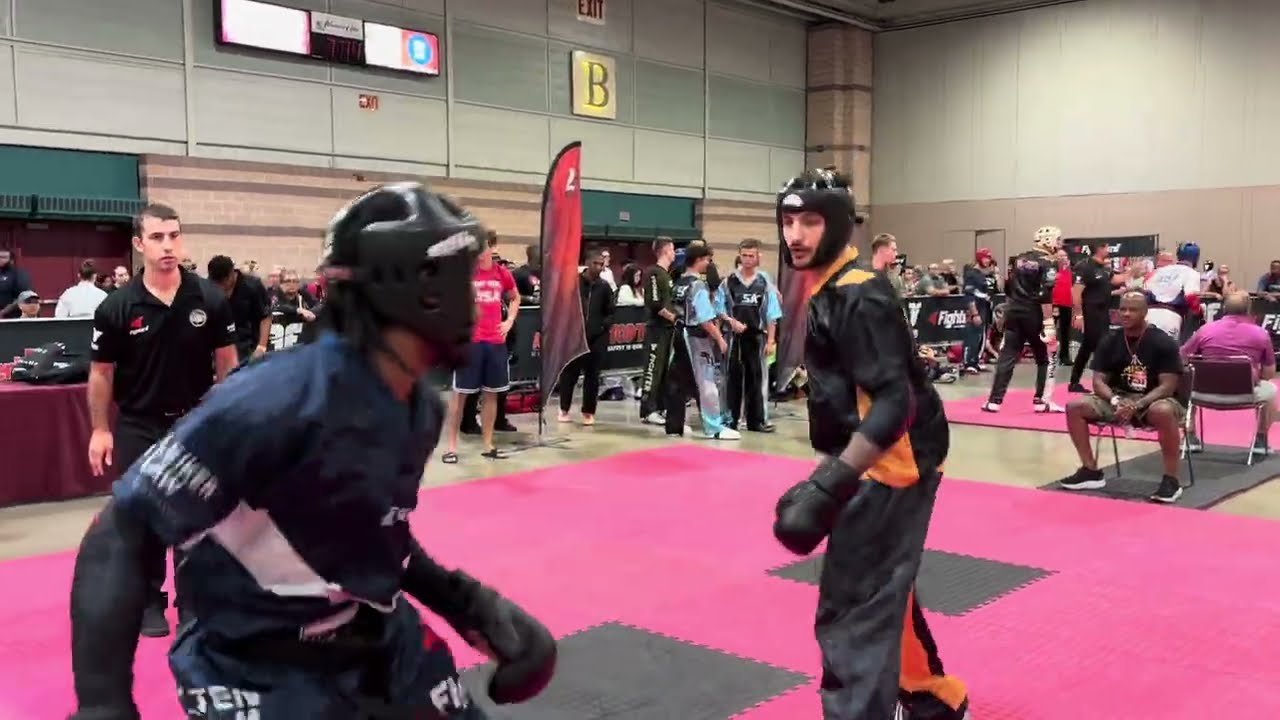 Tyreeke Saint vs Nico Campagna Open Weight Sparring Quarterfinals - AmeriKick Internationals 2024