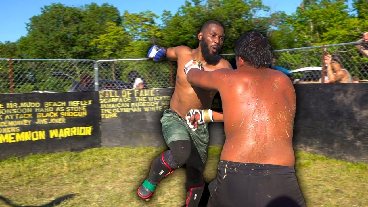MEXICAN vs HAITIAN | INSANE MMA MATCH background