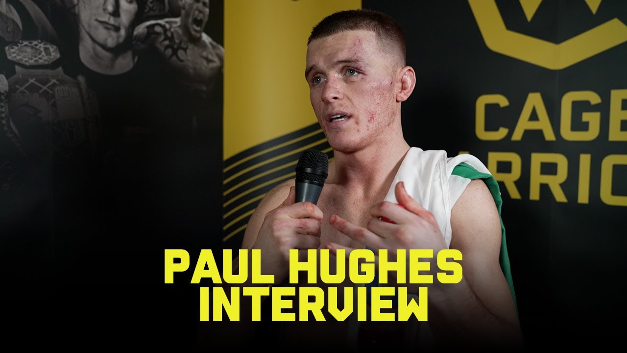 Paul Hughes: CW 145 post-fight interview background
