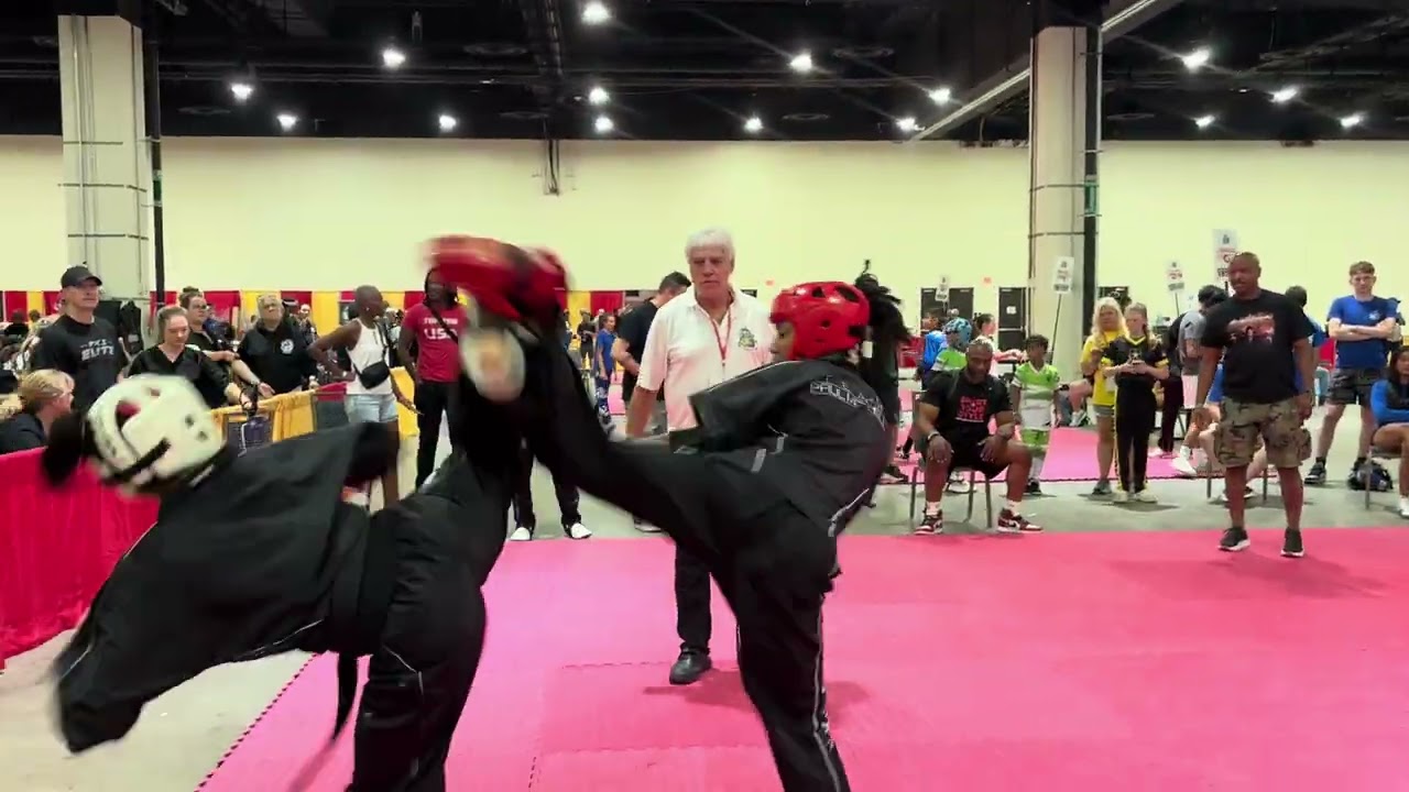 Jaden Tuitt vs Ki'Tana Everett Women's LW Sparring Grand Championship - US Capitol Classics 2024
