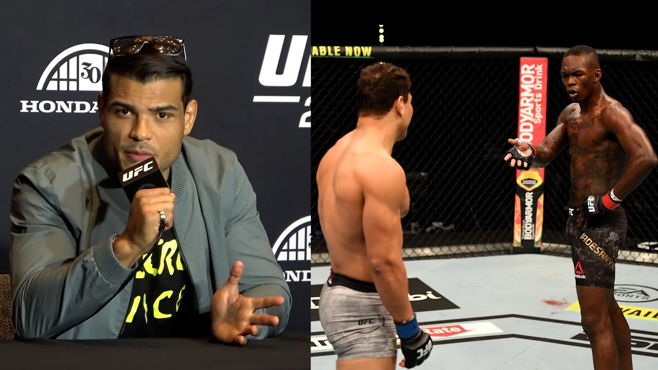 Paulo Costa on Israel Adesanya "I want Revenge" for unfinished business