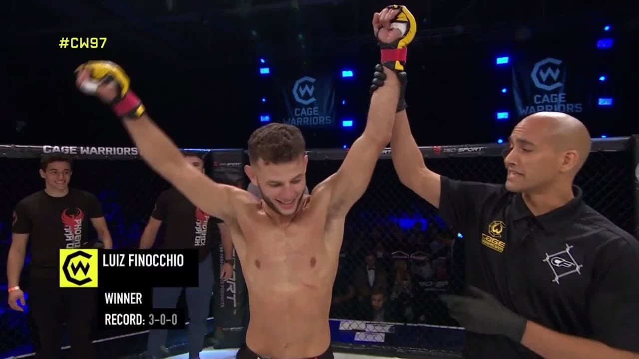 CW97: Luiz Finocchio vs Brett Hassett backdrop