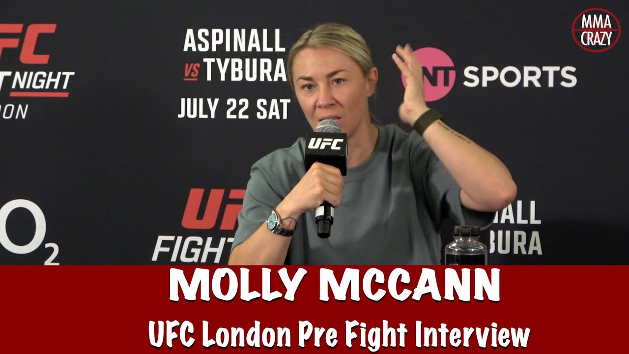 Molly McCann dialled in vs. Julija Stoliarenko “I’m kill or be killed” at UFC London backdrop