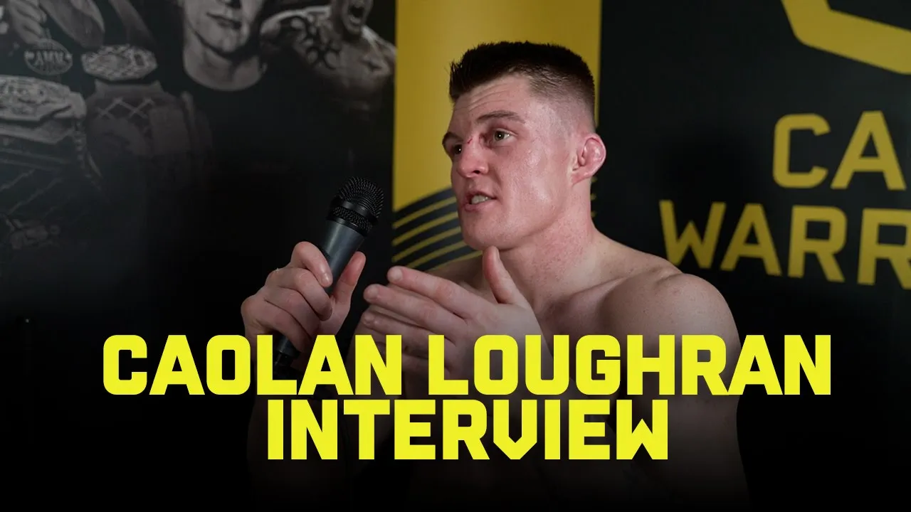 Caolan Loughran: CW 145 post-fight interview
