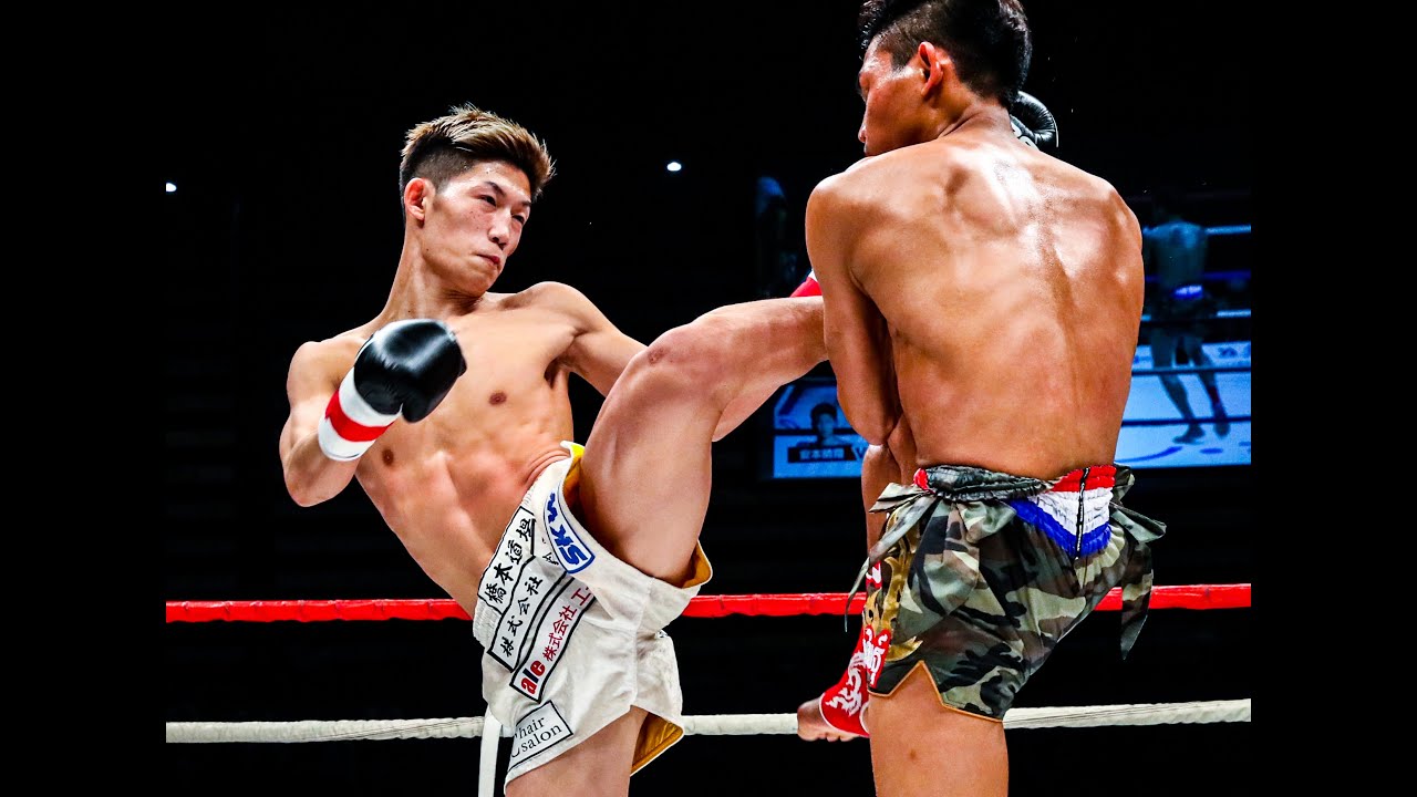 「安本晴翔vsダウサヤーム・ノーナクシン」テレ・マーカー Presents KNOCK OUT CHAMPIONSHIP.1 第2部・第12試合 background