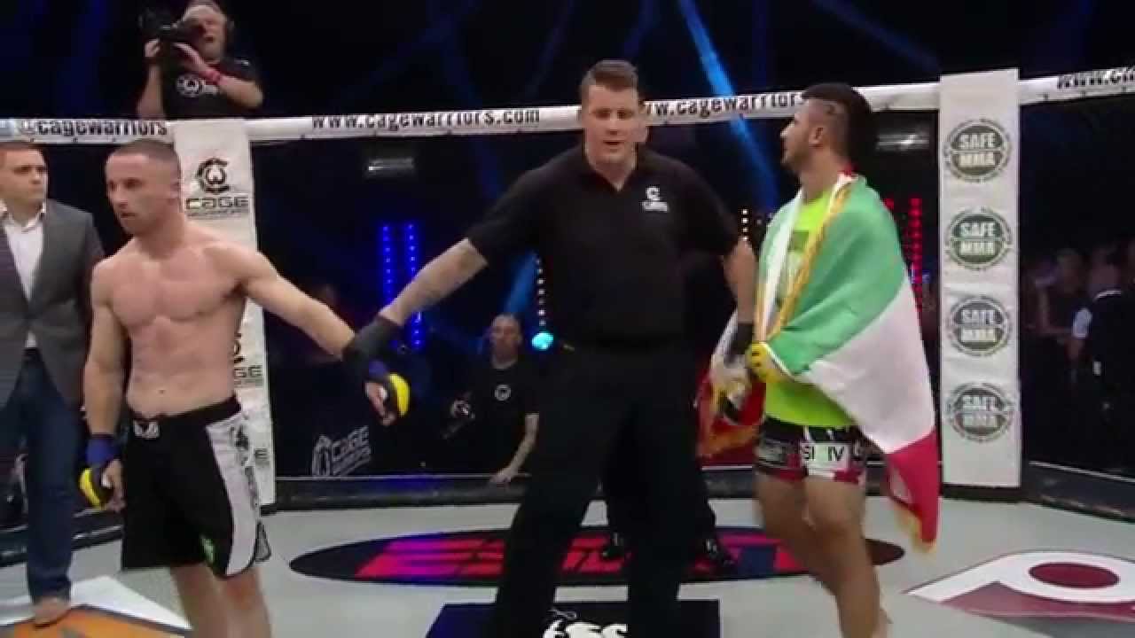 Cage Warriors 72 prelim: Mario Saeed vs. Azi Thomas background