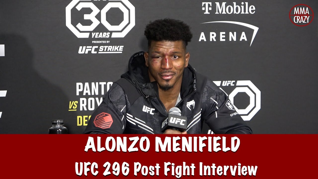 Alonzo Menifield thoughts on Daniel Cormier comments & win over Dustin Jacoby at UFC 296
