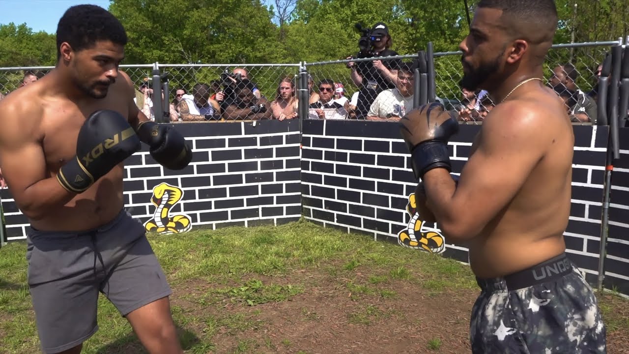 STREETBEEFS TITLE MATCH | AFRO SAMURAI vs HITMAN HAMILTON background