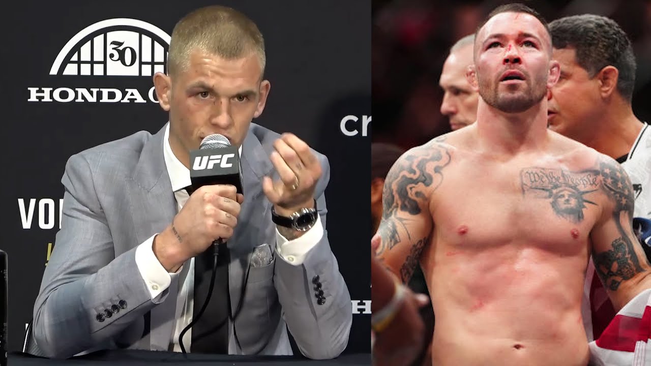 Ian Machado Garry promises to punch “piece of sh*t” Colby Covington’s mouth off background