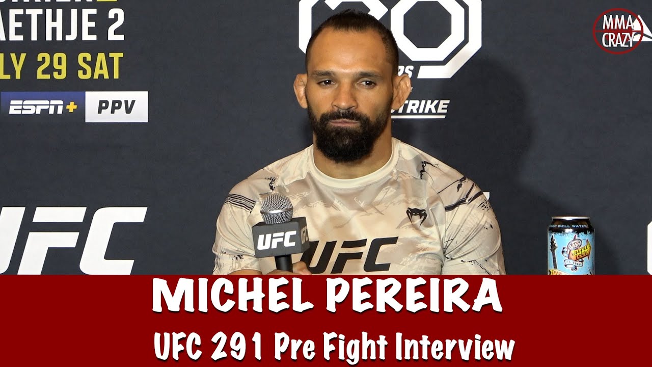 Michel Pereira thinks Stephen Thompson fight is a “great show for the world” at UFC 291