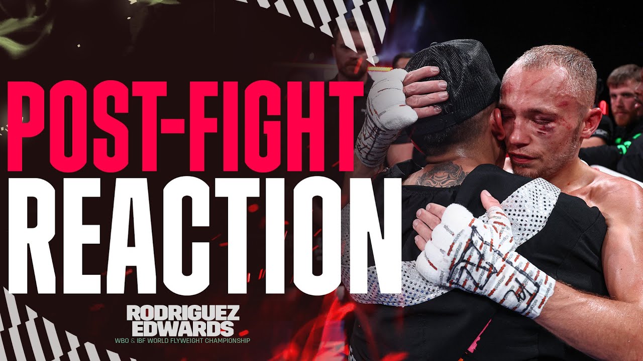 Bam Rodriguez, Sunny Edwards & Eddie Hearn React To Epic Fight background