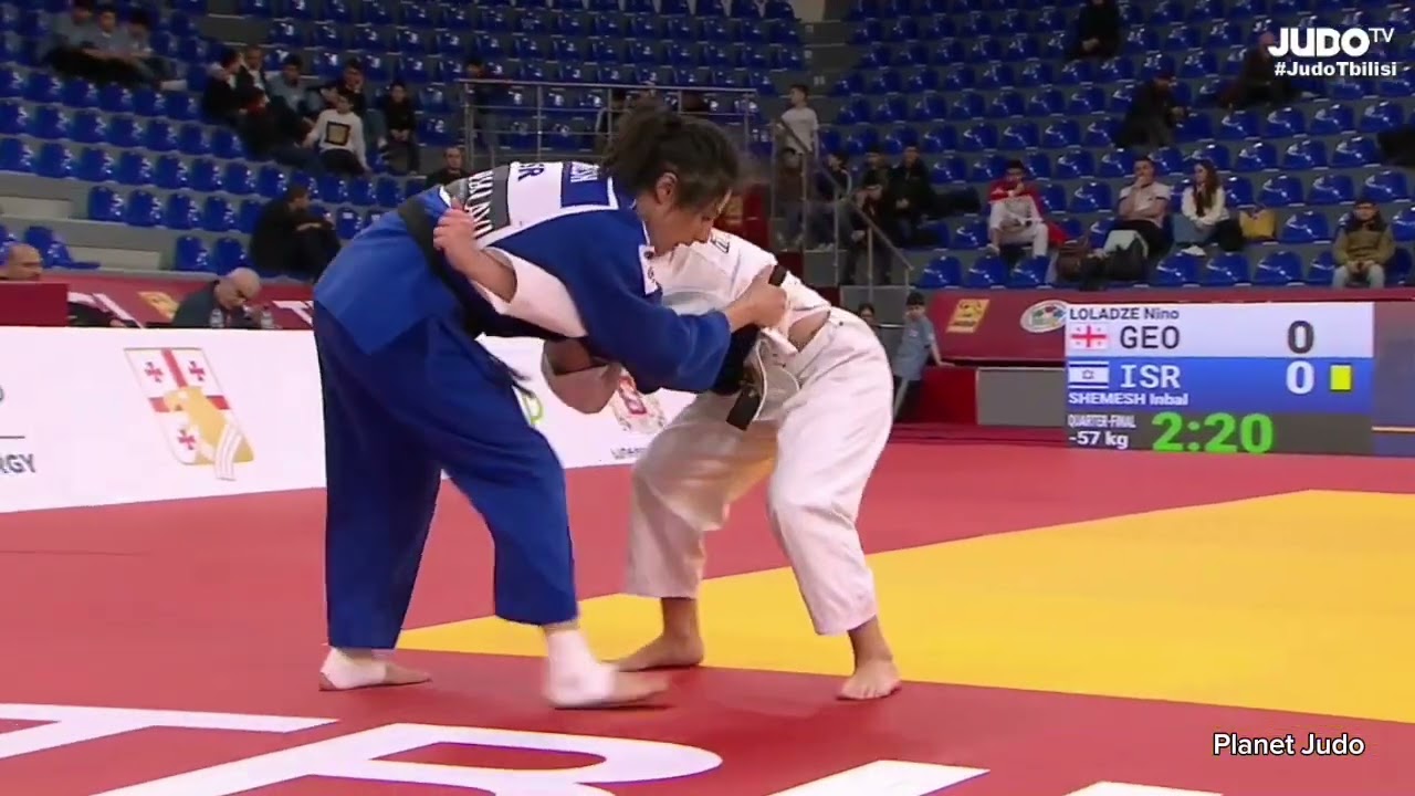 Nino LOLADZE 🇬🇪 🆚️ Inbal SHEMESH 🇮🇱 | четвертьфинал/-57кг | Большой Шлем Тбилиси 2026