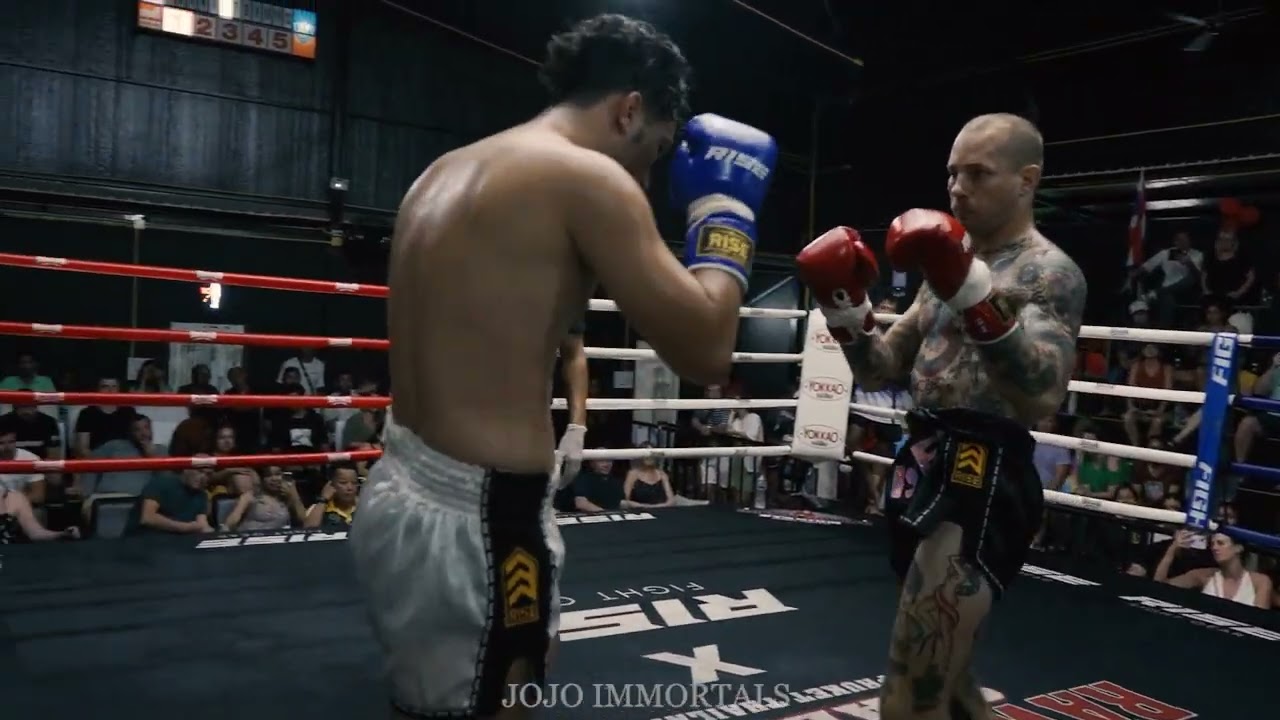นึกว่าตะวันฉาย นักมวยฝรั่งเตะขาคู่ชกน็อคยก1 โคตรโหด Willy PowerHousePhuket vs Feri Apollo gym backdrop