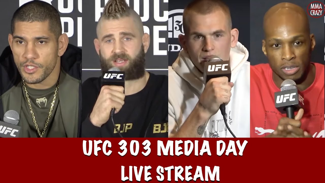 UFC 303: Pereira vs. Prochazka 2 Media Day Live Stream background