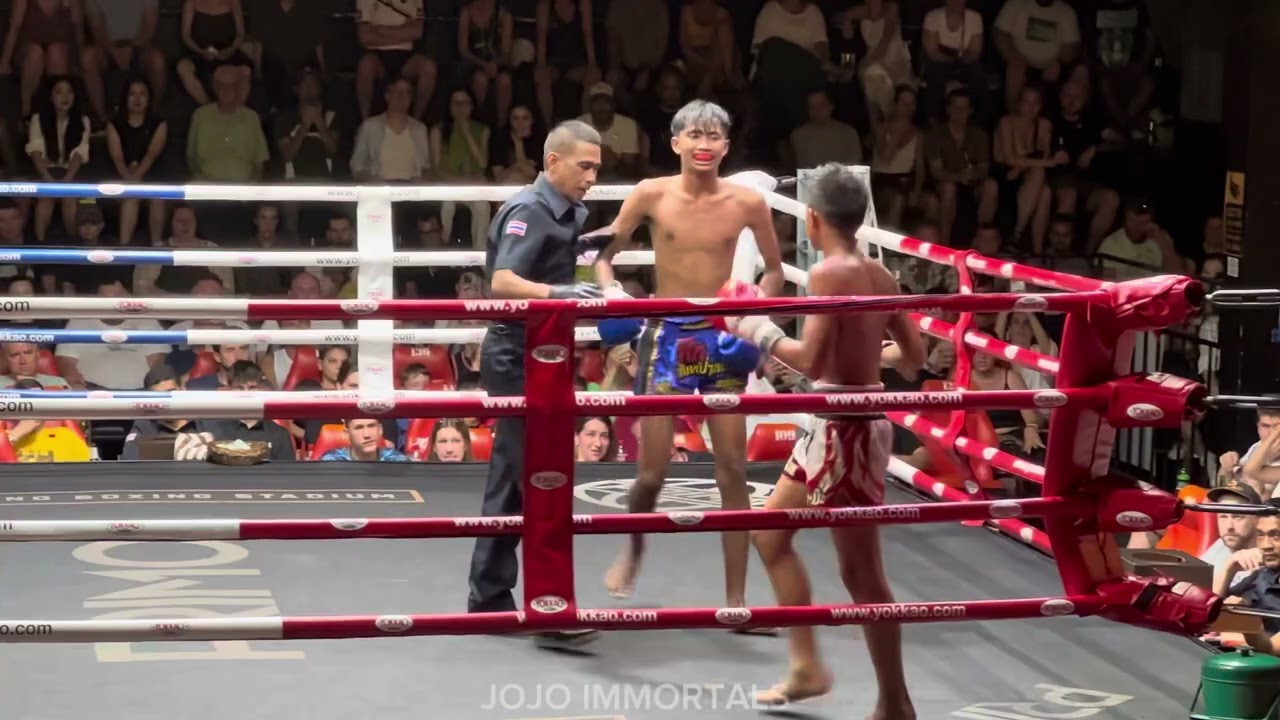 โคตรโหด รถถังต่อยคู่ชกน็อคคาที่ รถถัง ครูโอ๋มวยไทย vs ก้องพังงา ส.สกุลแก้ว