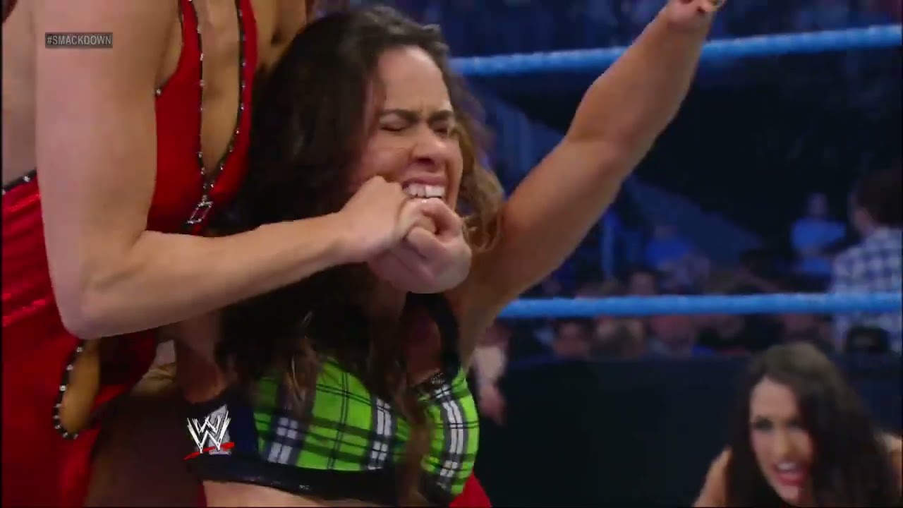 AJ vs. Brie Bella - SmackDown, March 23, 2012