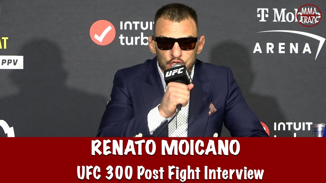 Renato Moicano ‘if the moneys right ill fight Paddy Pimblett’ talks TKO win at UFC 300