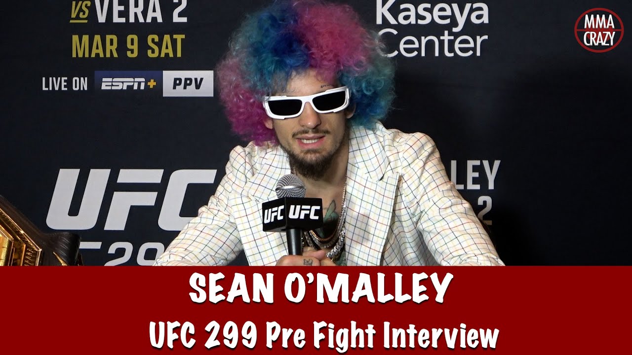 Sean O’Malley on Marlon Chito Vera "I’m sleeping this man" | UFC 299 backdrop